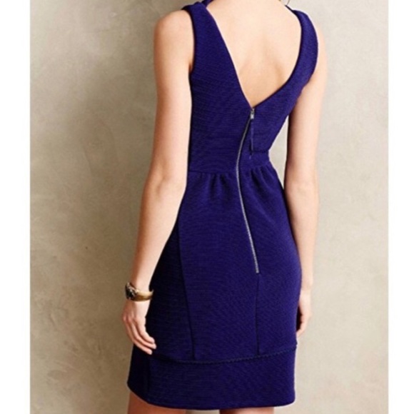 NWT Anthropologie Maeve Ruffle Ottoman Dress size Medium - Picture 3 of 8